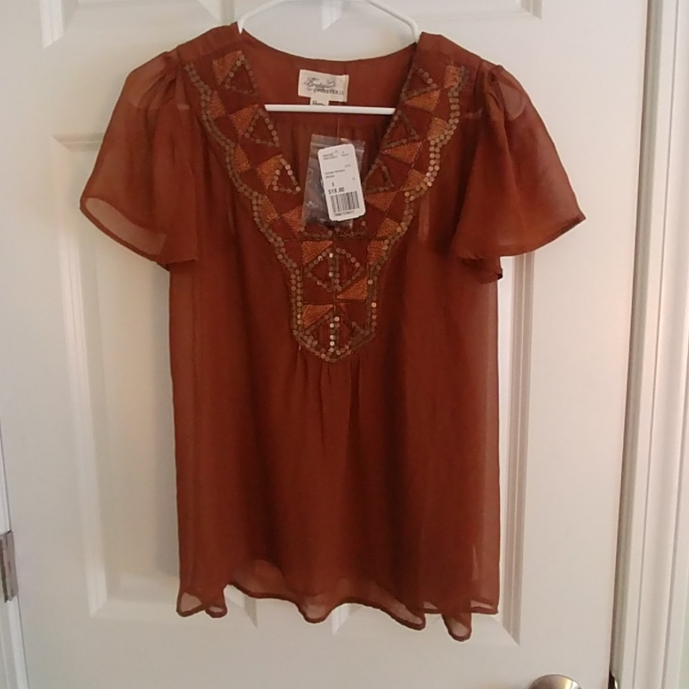 Forever 21 women's sheer top